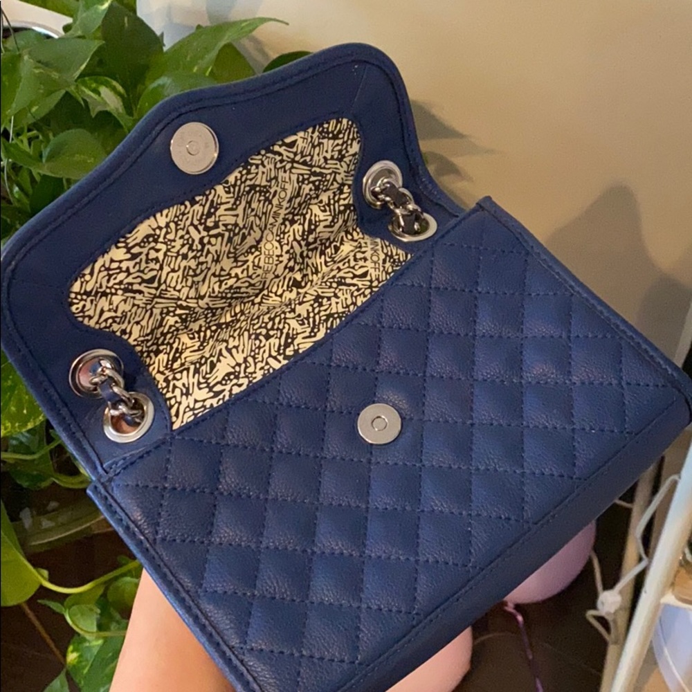 Rebecca Minkoff Blue Quilted Affair small purse - Picture 6 of 7